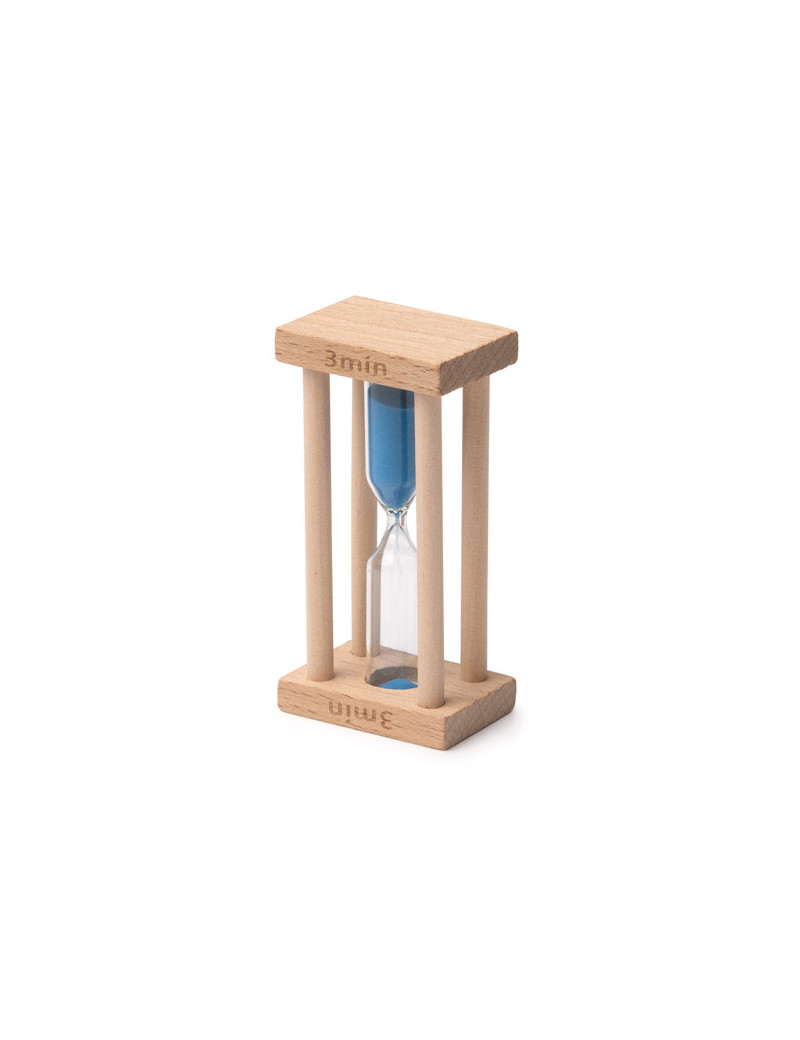 Reloj de arena TEMPO de 3 minutos con estructura de madera personalizado de Stamina imagen 6