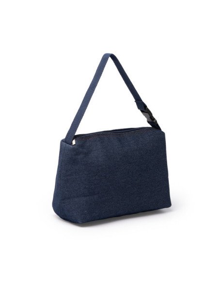 Nevera PEPUX de denim reciclado con interior isotérmico personalizado de Stamina imagen 6