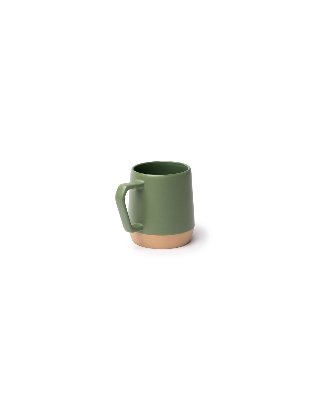 Taza de cerámica TIDAK 320 ml con acabado mate y asa geométrica personalizado de Stamina imagen 11