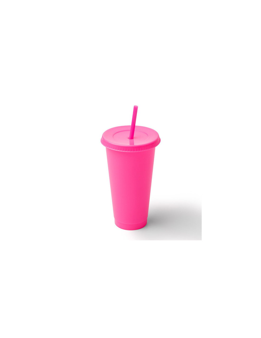 Vaso reutilizable BAKY de PP reciclado 710 ml con tapa y pajita personalizado de Stamina imagen 12