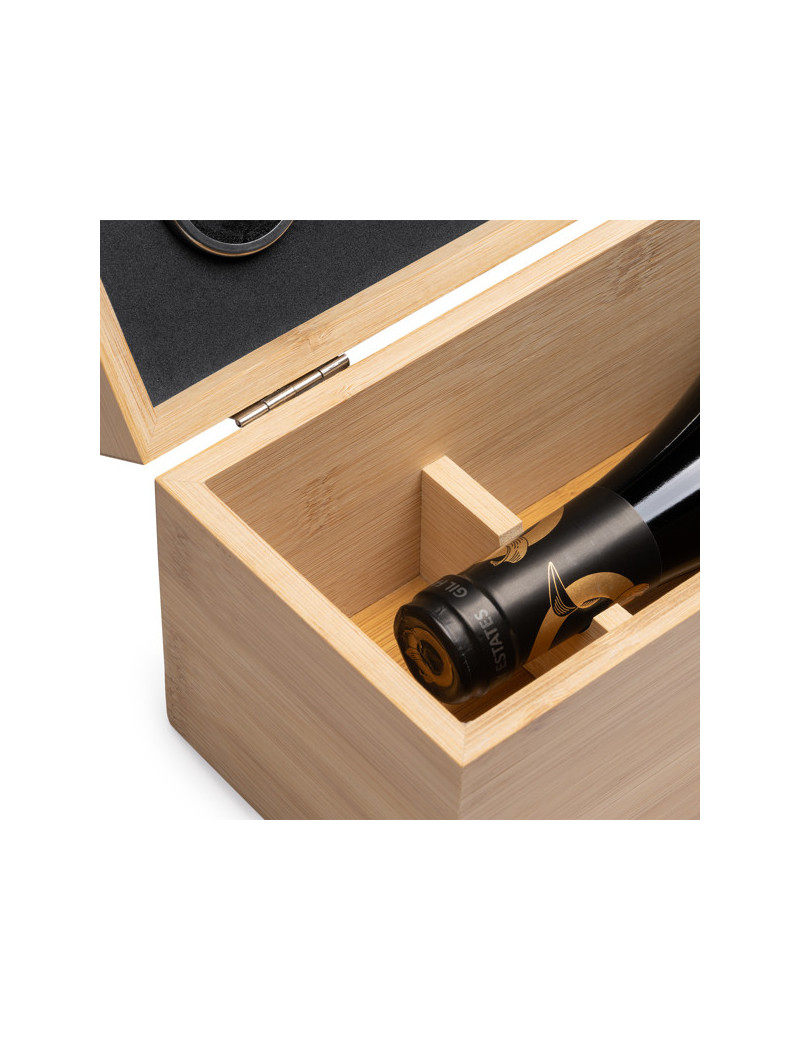 Estuche para botella de vino BORDEL personalizado de Stamina imagen 5