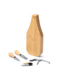 Set de vino y quesos GAUDA con estuche de madera diseño botella personalizado de Stamina imagen 8