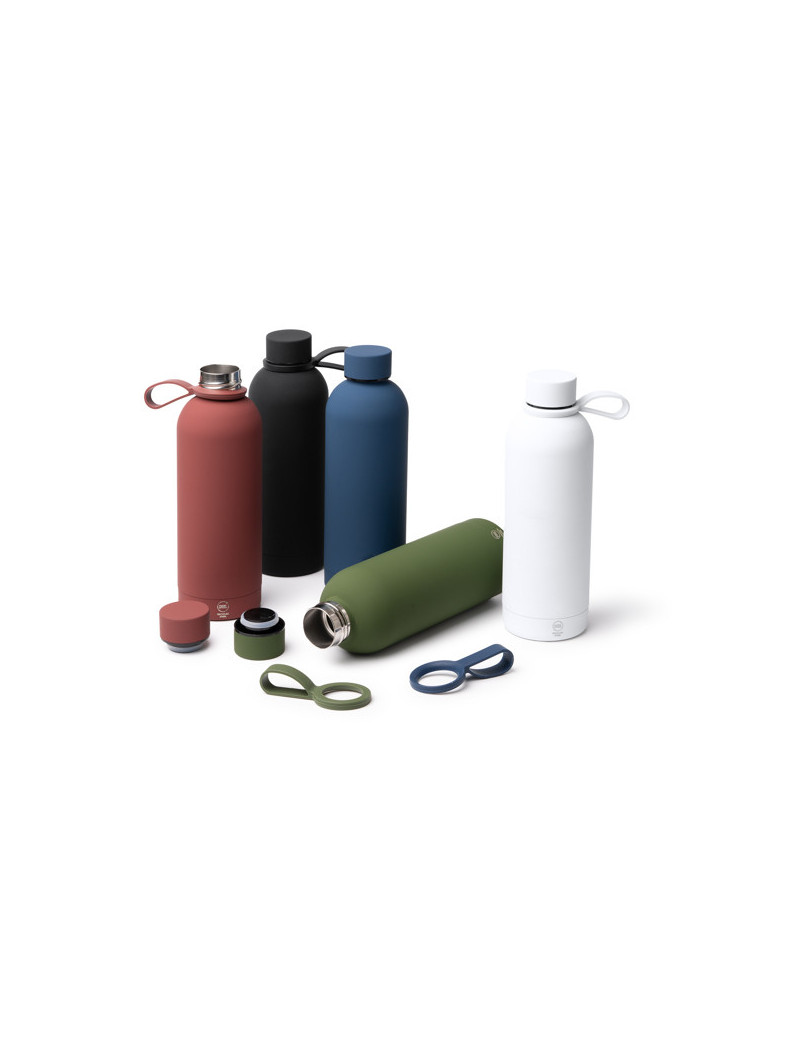Bidón térmico SIVAS de acero inoxidable reciclado 500 ml personalizado de Stamina imagen 14
