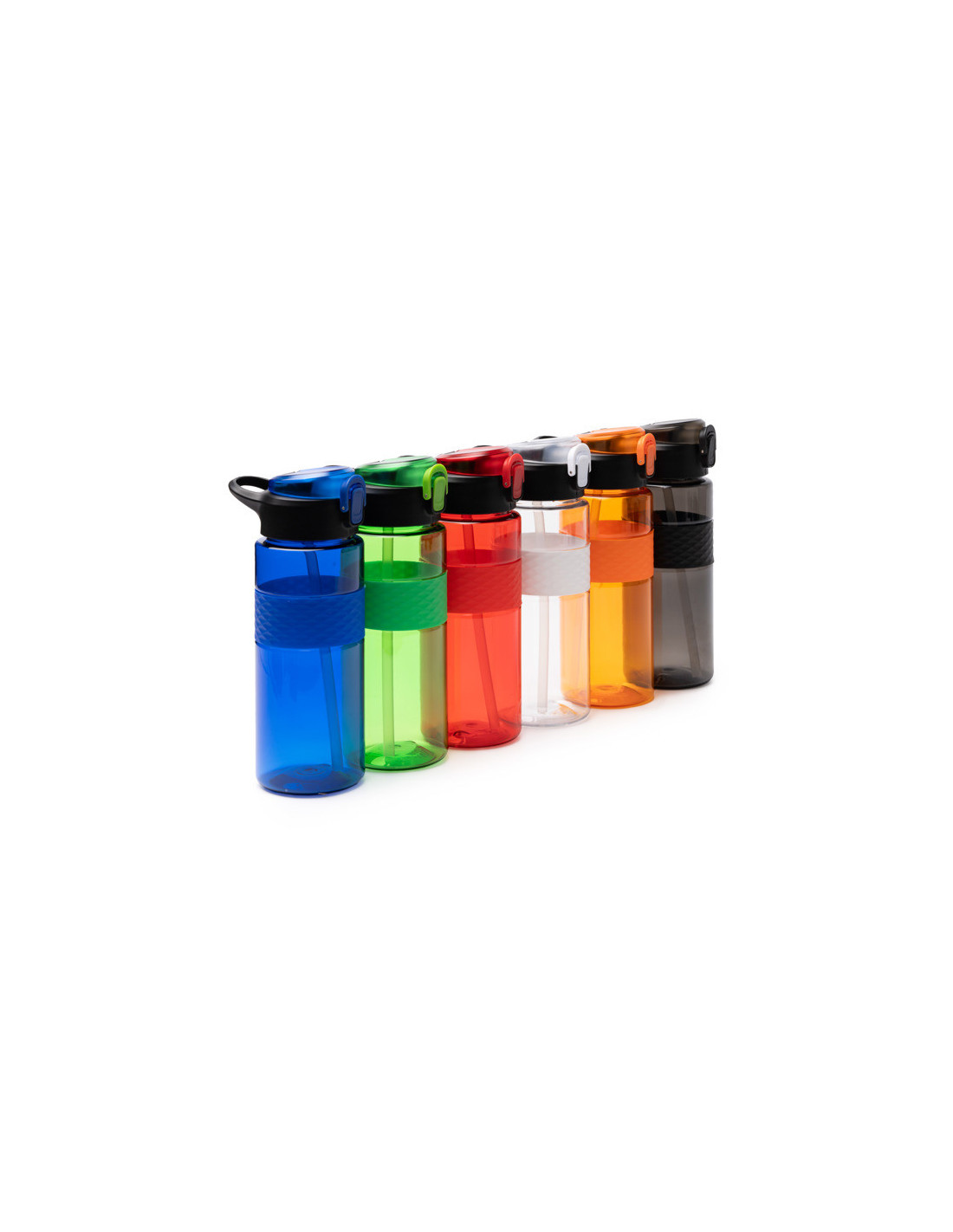 Bidón ZONDA de RPET 700 ml con pajita y apertura automática personalizado de Stamina imagen 16