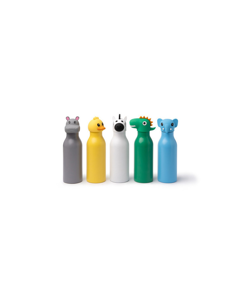 Bidón térmico infantil FLYN de acero inoxidable 450 ml personalizado de Stamina imagen 12