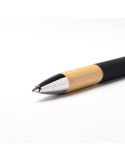 Bolígrafo BORUX de aluminio con empuñadura de bambú personalizado de Stamina imagen 13