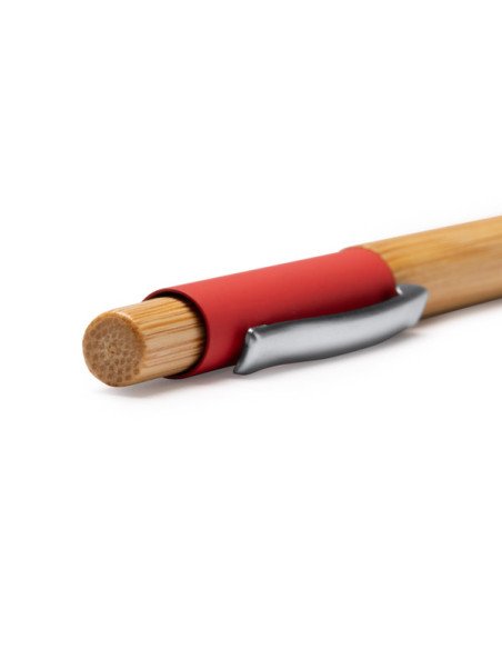 Bolígrafo OSIRIS Personalizado – Diseño Ecológico en Bambú Natural con Tinta Azul personalizado de Stamina imagen 8