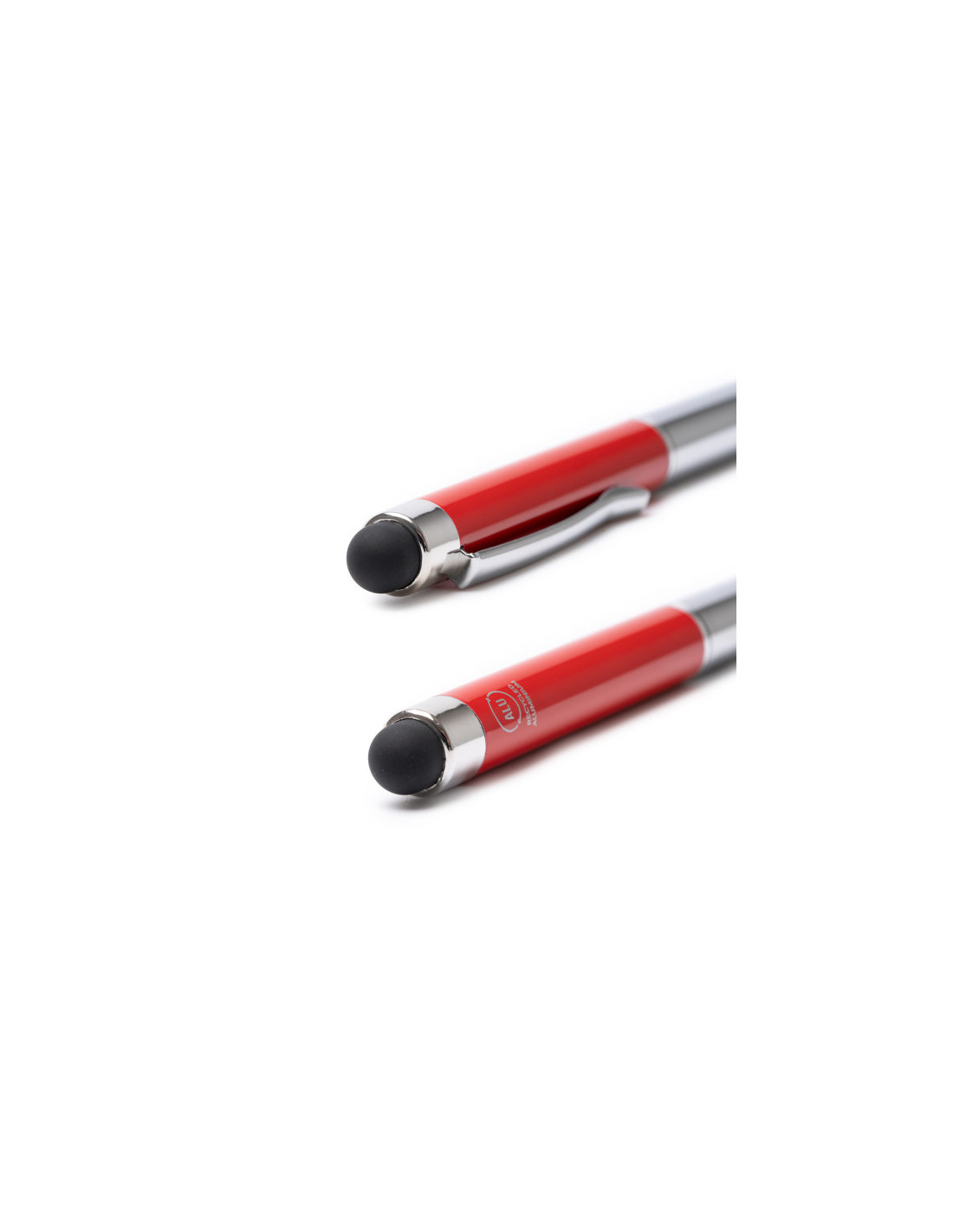 Bolígrafo metálico BRAVOS con puntero táctil grabado láser | Aluminio reciclado personalizado de Stamina imagen 8