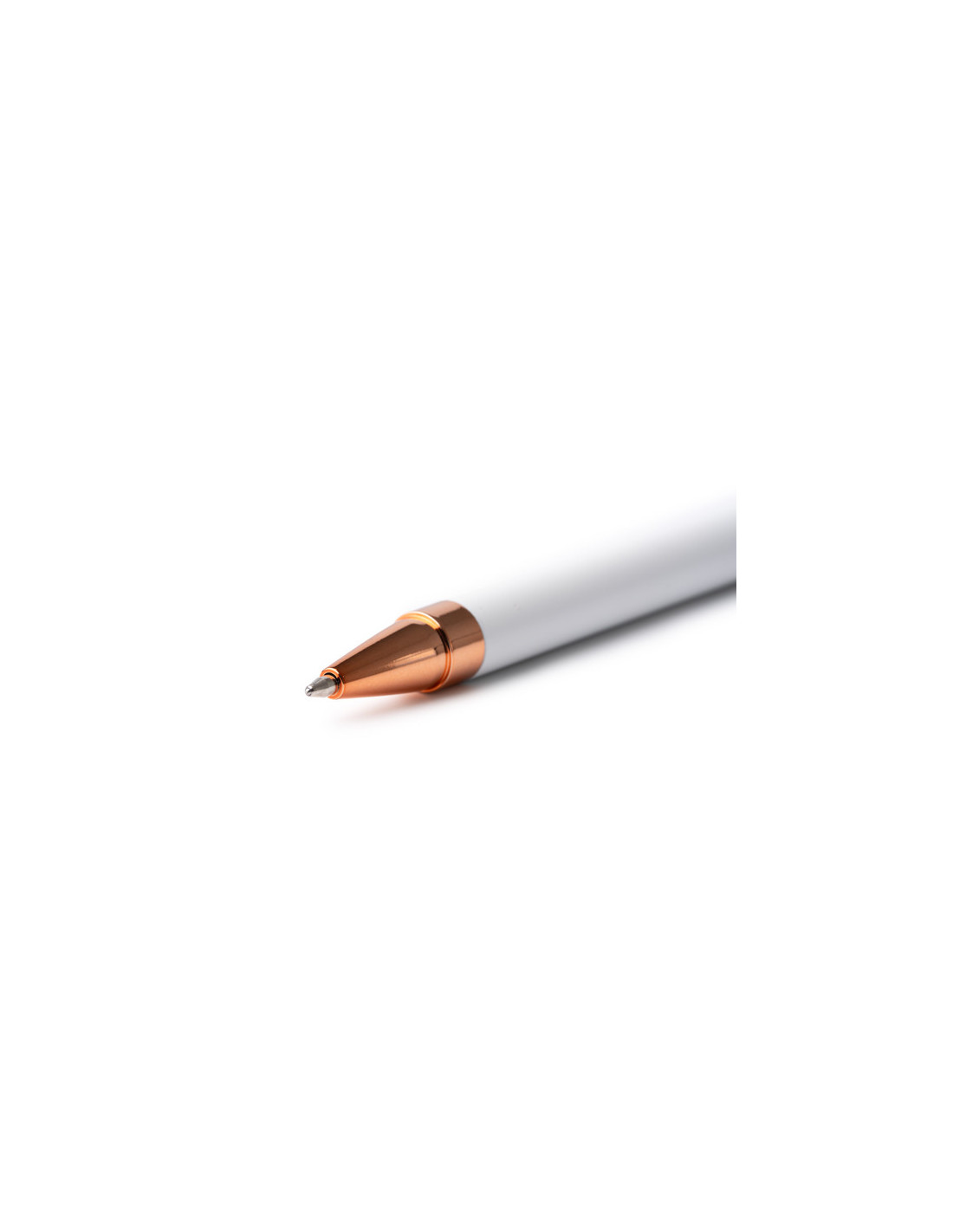 Bolígrafo WALER de aluminio reciclado mate con detalles cobre personalizado de Stamina imagen 12