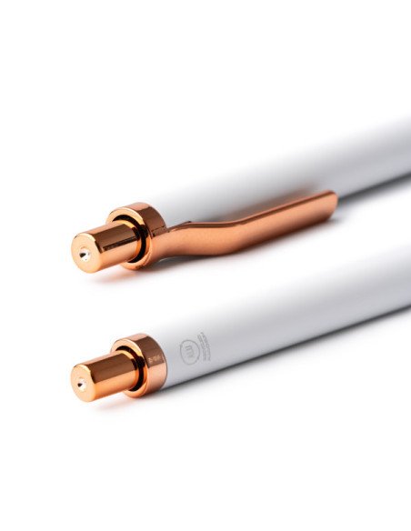 Bolígrafo WALER de aluminio reciclado mate con detalles cobre personalizado de Stamina imagen 13