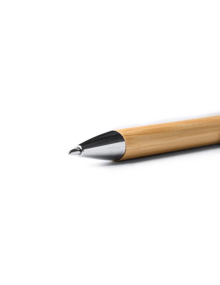 Bolígrafo de bambú DAVOS personalizado de Stamina imagen 4