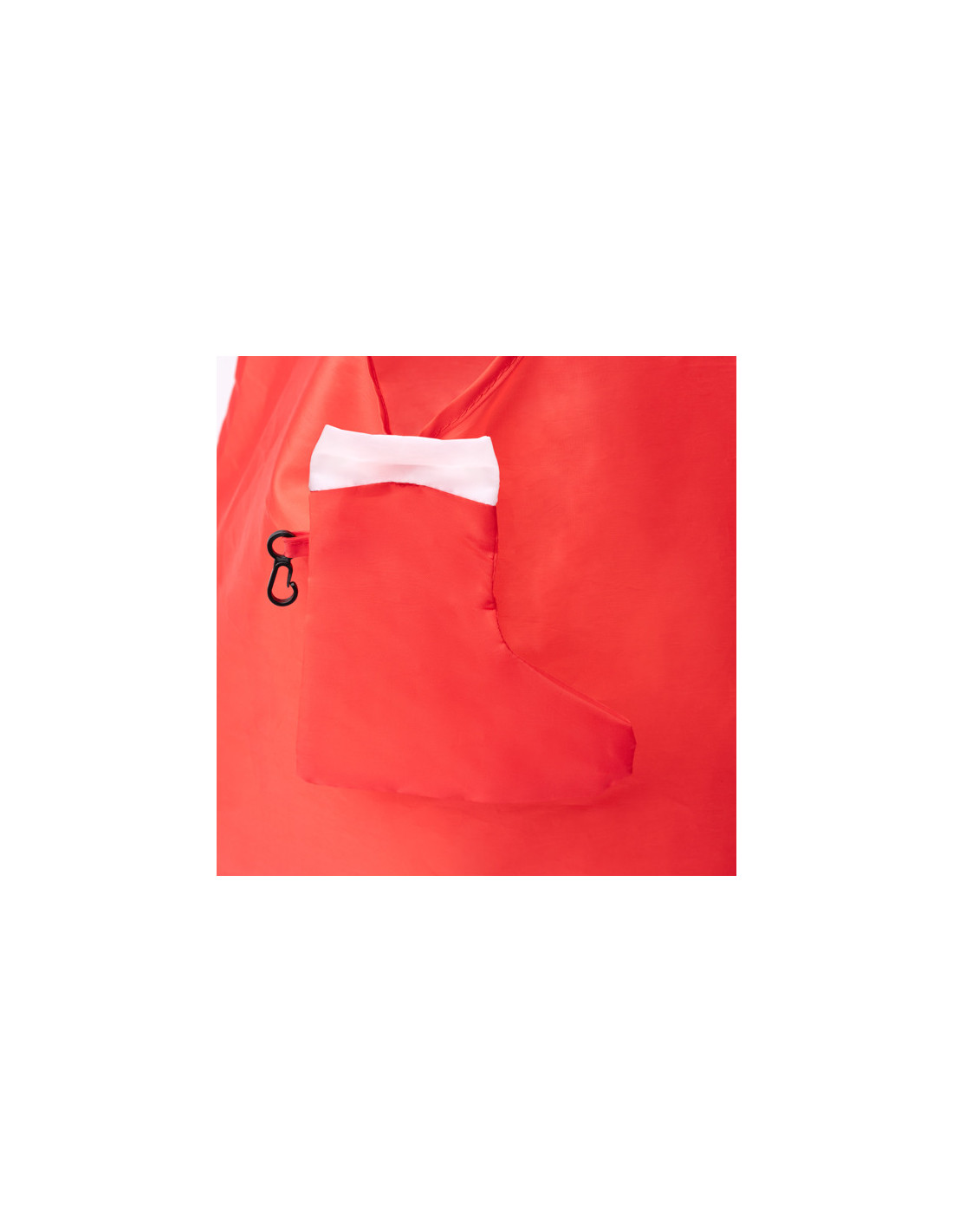 Bolsa de la compra plegable WELAND en poliéster con mosquetón personalizado de  imagen 9