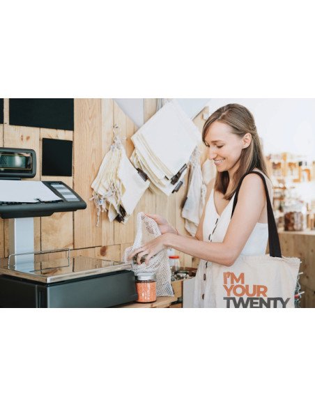 Bolsa VENETO de algodón 140 g/m² con asas largas personalizado de Stamina imagen 11