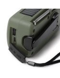 Radio de emergencia multifunción NEVIL con dinamo y panel solar personalizado de Stamina imagen 12