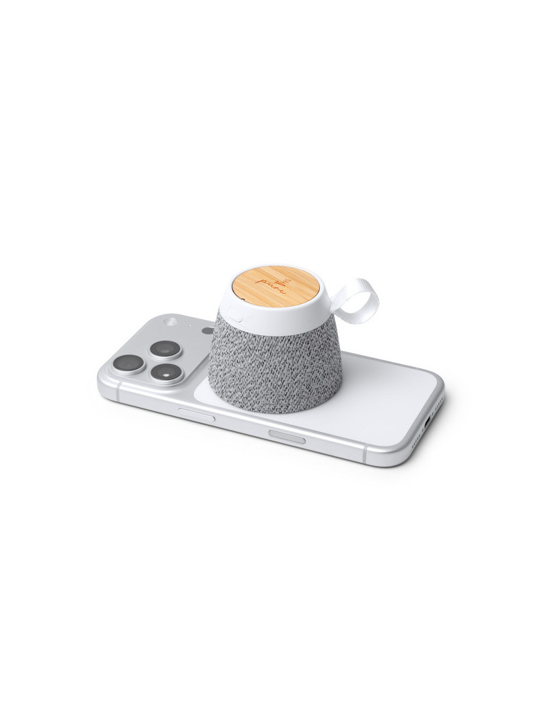 Altavoz inalámbrico MONARK 5W en bambú y RPET con Bluetooth personalizado de Stamina imagen 9