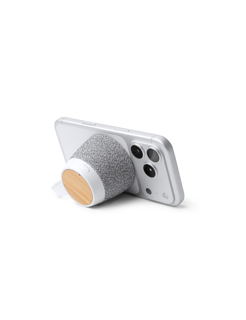 Altavoz inalámbrico MONARK 5W en bambú y RPET con Bluetooth personalizado de Stamina imagen 11