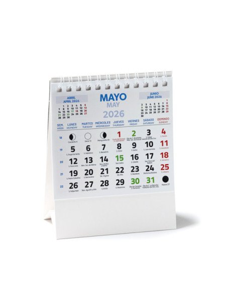 Calendario de sobremesa DEAN personalizado de Stamina imagen 4