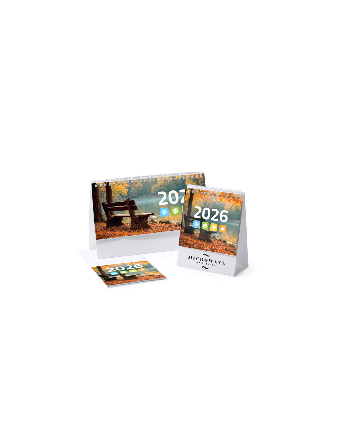 Calendario de sobremesa FLINT personalizado de Stamina imagen 3