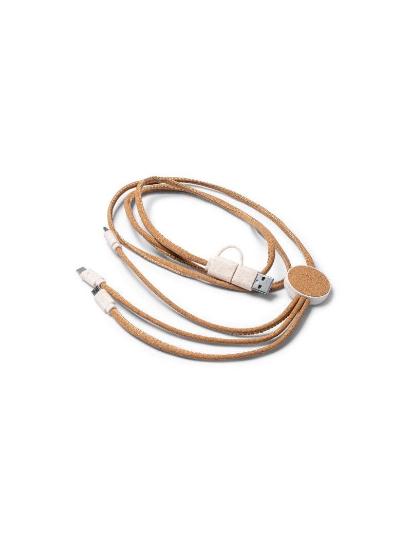 Cable cargador 5 en 1 METRIK personalizado de Stamina imagen 5