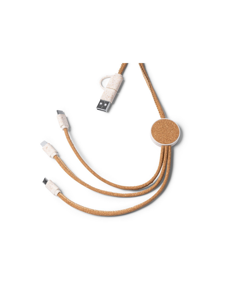 Cable cargador 5 en 1 METRIK personalizado de Stamina imagen 6