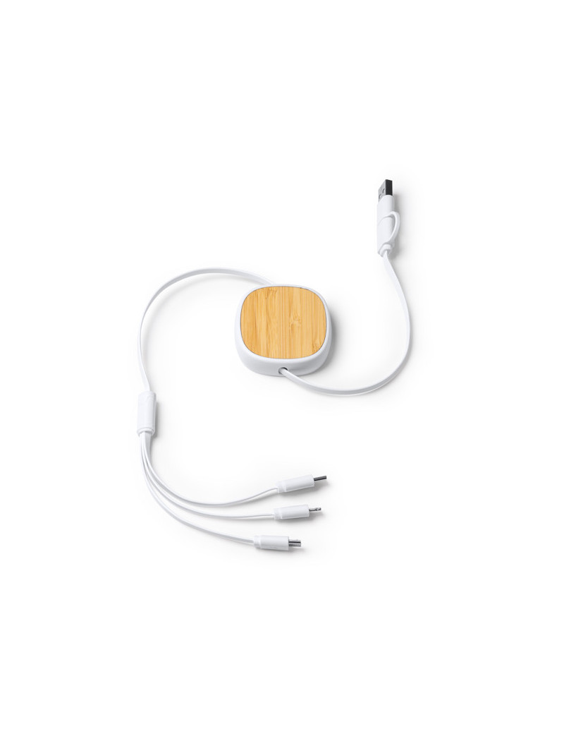 Cable cargador LENS personalizado de Stamina imagen 3