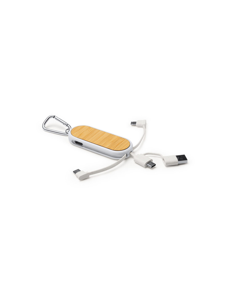 Cable cargador 5 en 1 DIONE personalizado de Stamina imagen 4