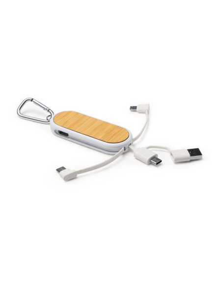 Cable cargador 5 en 1 DIONE personalizado de Stamina imagen 4