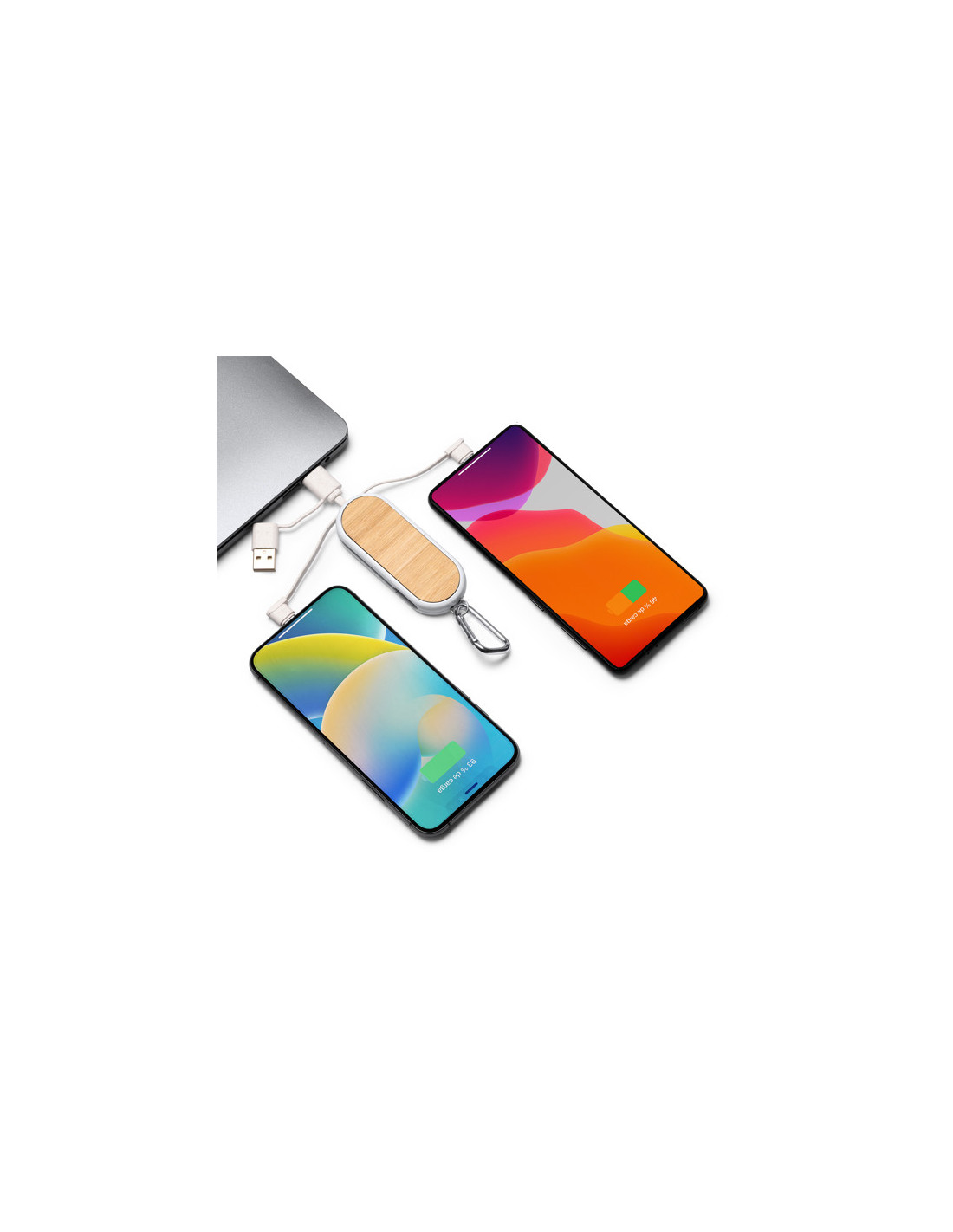 Cable cargador 5 en 1 DIONE personalizado de Stamina imagen 7