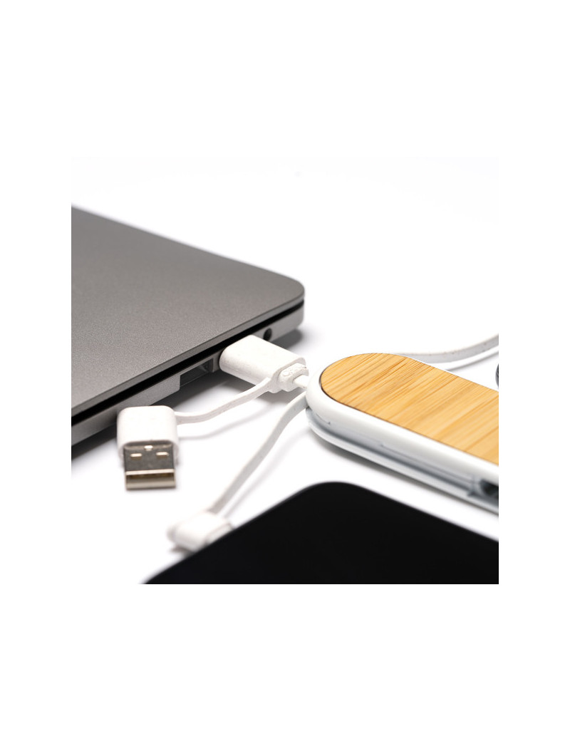 Cable cargador 5 en 1 DIONE personalizado de Stamina imagen 8