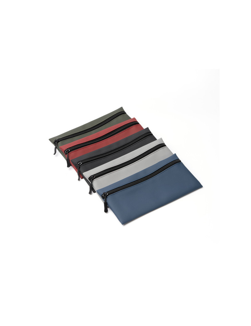 Estuche SELVAX de PU con cremallera y tirador negro Stamina personalizado de Stamina imagen 15