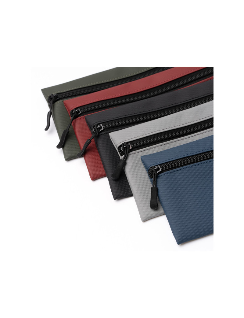 Estuche SELVAX de PU con cremallera y tirador negro Stamina personalizado de Stamina imagen 16
