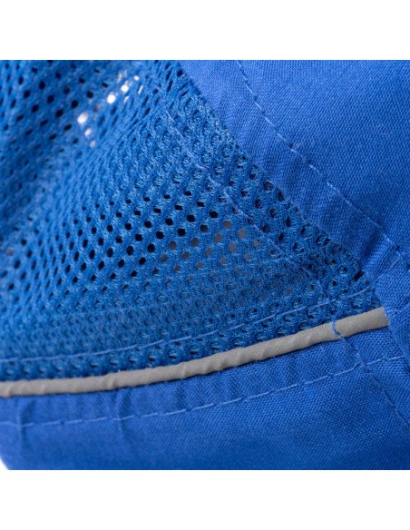 Gorra deportiva AZURA en microfibra RPET con rejilla y ajuste personalizado de Roly imagen 14