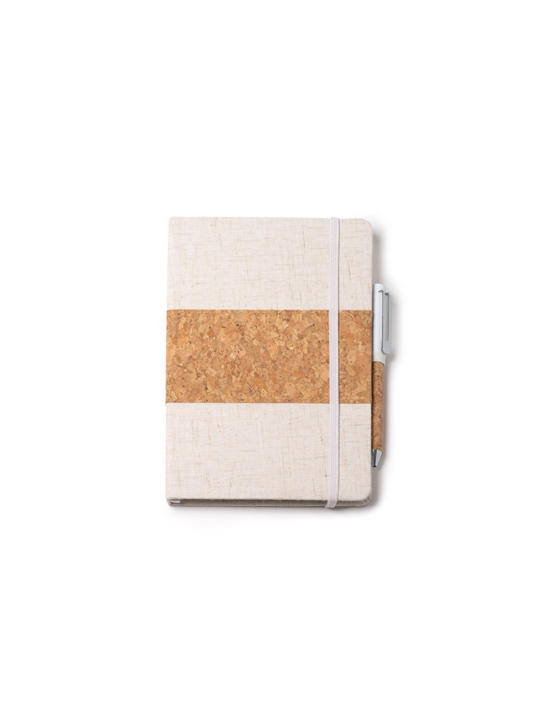 Set libreta A5 y bolígrafo BERET personalizado de Stamina imagen 4