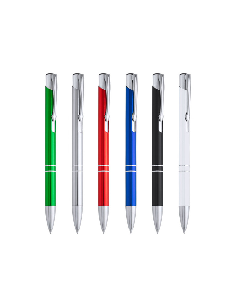 Bolígrafo metálico ARDENES de aluminio ideal para grabado láser personalizado de Stamina imagen 9