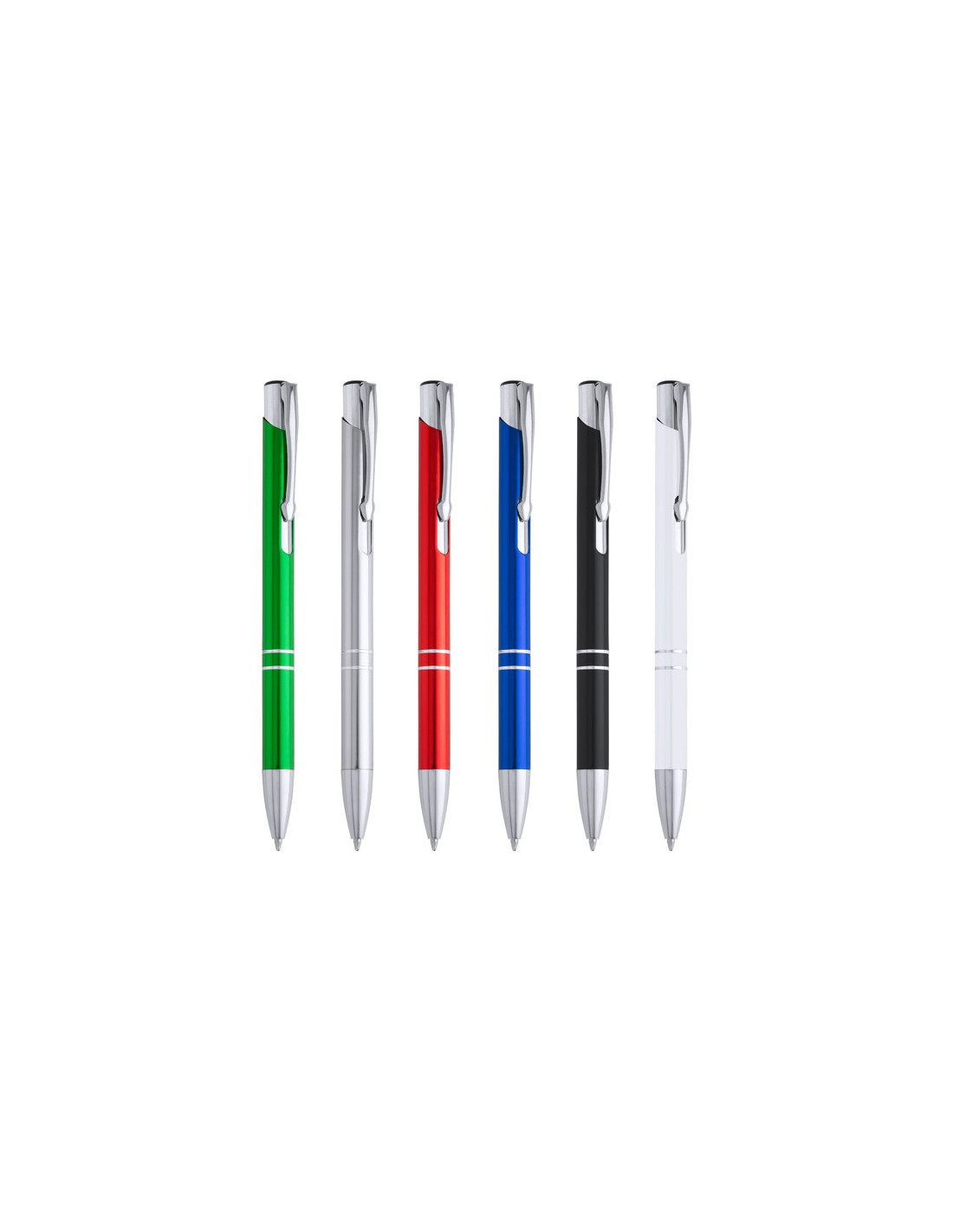 Bolígrafo metálico ARDENES de aluminio ideal para grabado láser personalizado de Stamina imagen 9