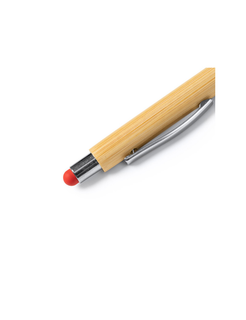 Bolígrafo Personalizado PAMPA – Bambú Natural y Puntero Táctil – Ecológico y Elegante personalizado de Stamina imagen 8