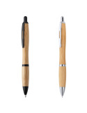 Bolígrafo SAGANO de bambú con pulsador y acabado metalizado personalizado de Stamina imagen 11