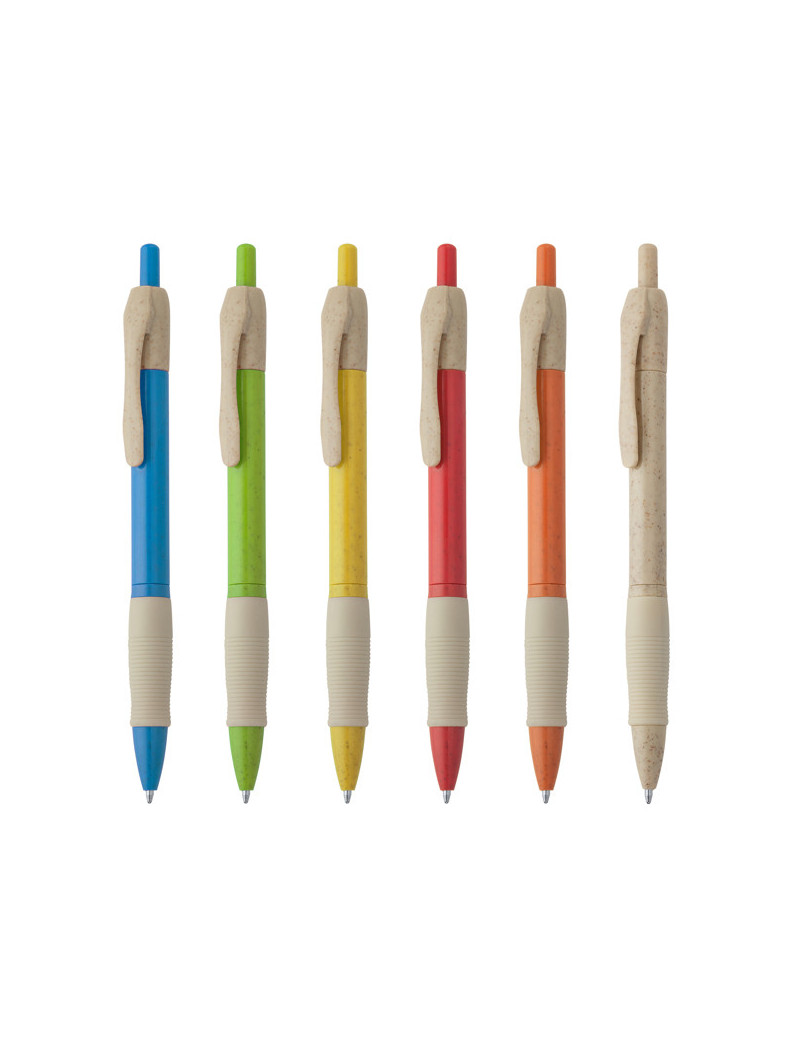 Bolígrafo Personalizado HANA – Ecológico y Ergonómico – Fibra de Trigo y ABS – Tampografía personalizado de Stamina imagen 10