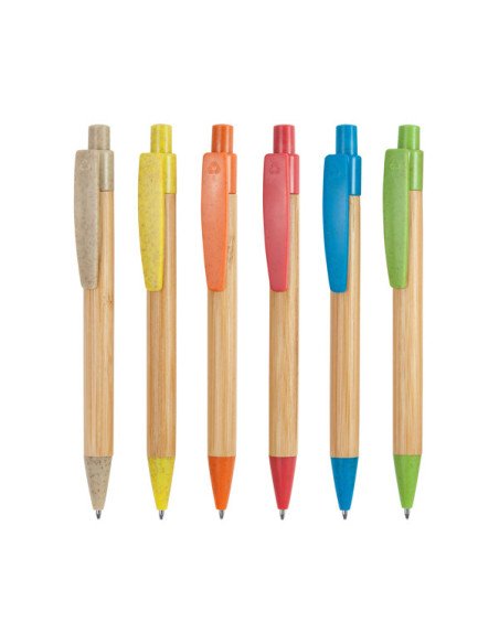 Bolígrafo de bambú STOA personalizado de Stamina imagen 9