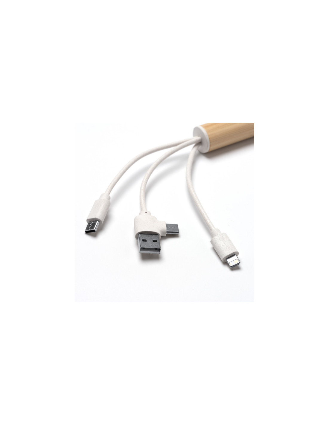 Cable cargador 5 en 1 POMBO personalizado de Stamina imagen 3