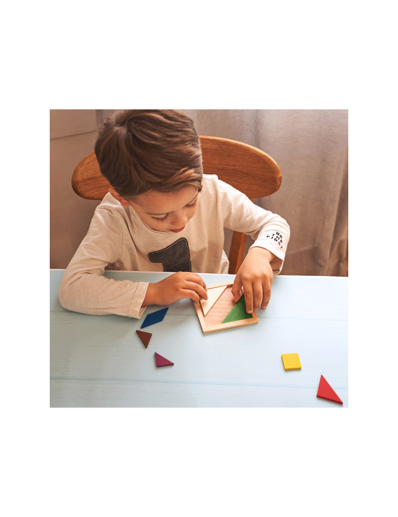 Puzzle Tangram LEIS personalizado de Stamina imagen 3