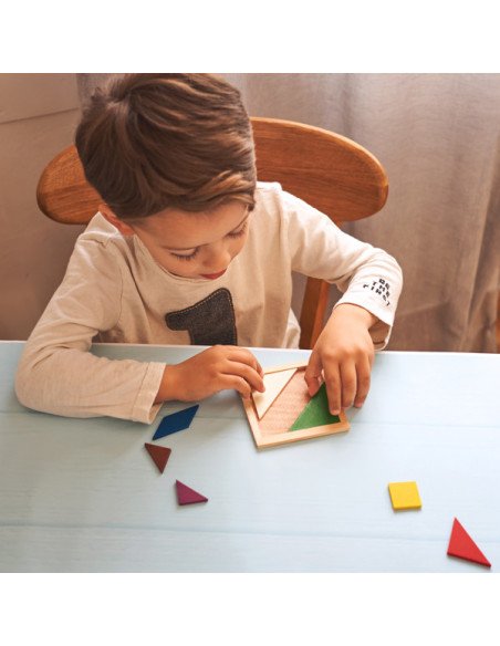Puzzle Tangram LEIS personalizado de Stamina imagen 3