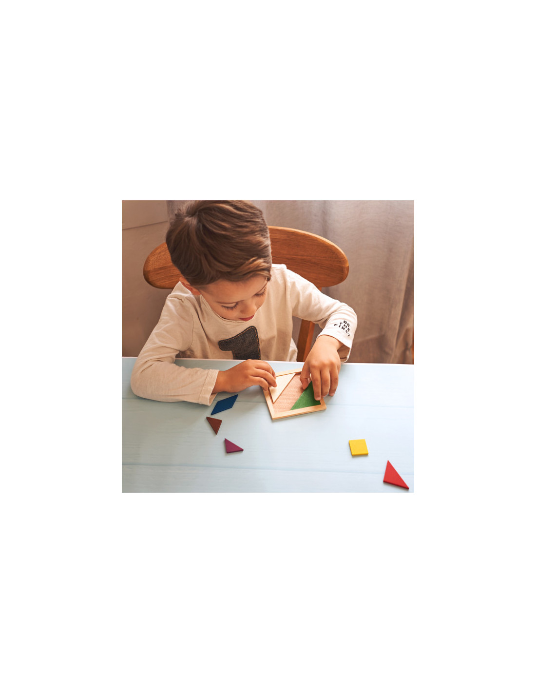 Puzzle Tangram LEIS personalizado de Stamina imagen 3