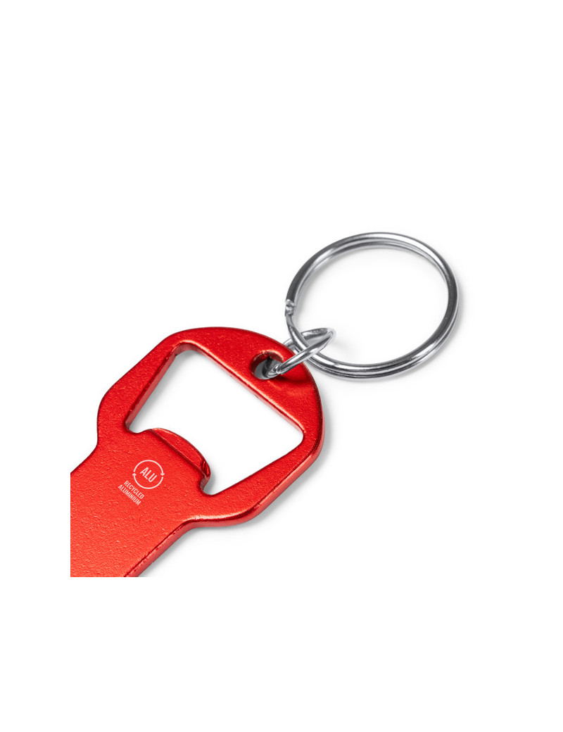 Llavero Abridor TAGAN Personalizado – Aluminio Reciclado con Moneda para Carro y Amplia Zona de Marcaje personalizado de Stamina