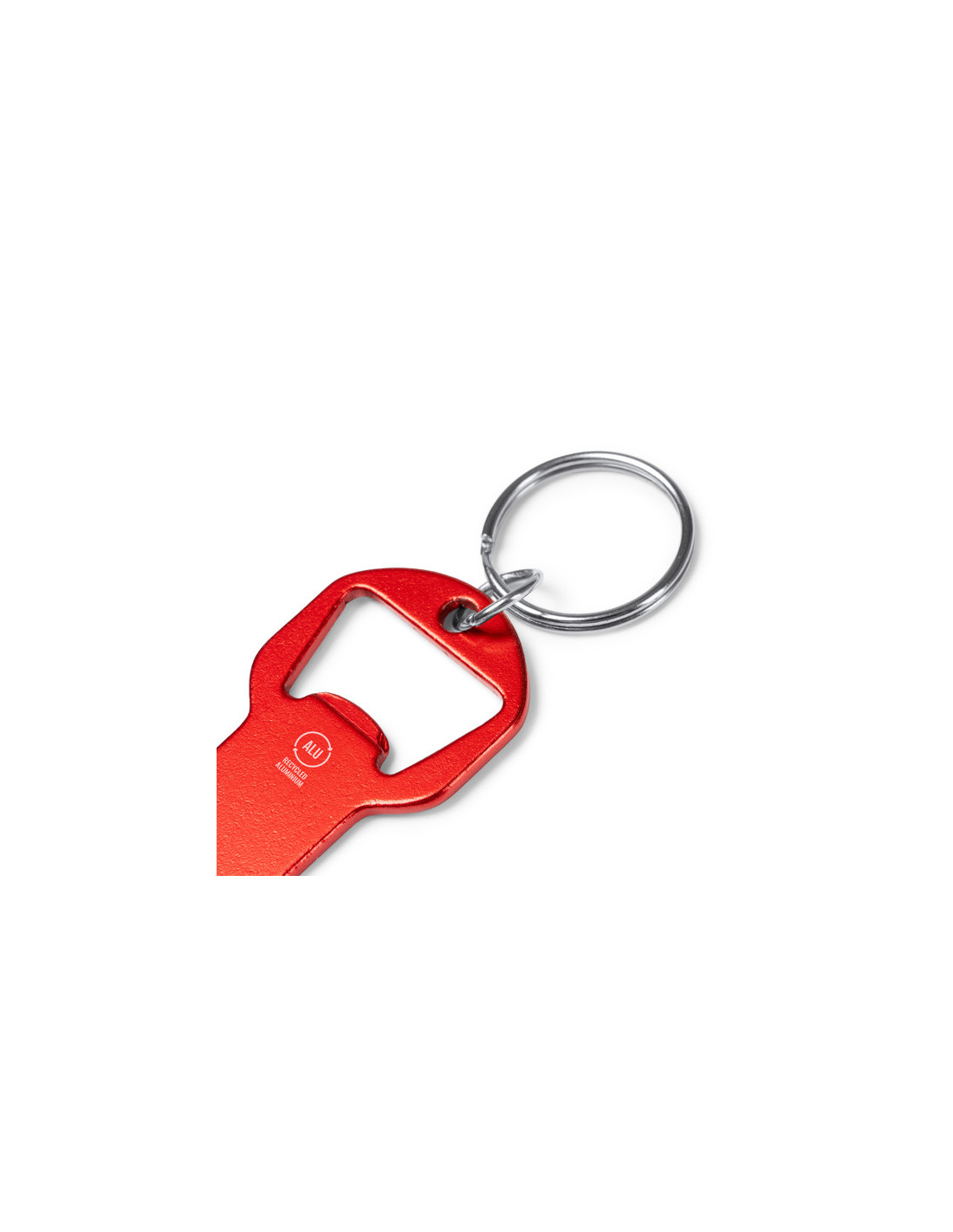 Llavero Abridor TAGAN Personalizado – Aluminio Reciclado con Moneda para Carro y Amplia Zona de Marcaje personalizado de Stamina