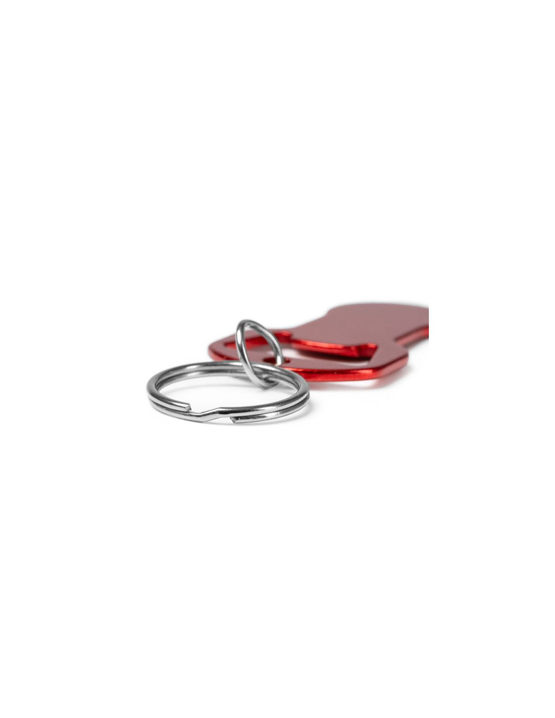 Llavero Abridor TAGAN Personalizado – Aluminio Reciclado con Moneda para Carro y Amplia Zona de Marcaje personalizado de Stamina
