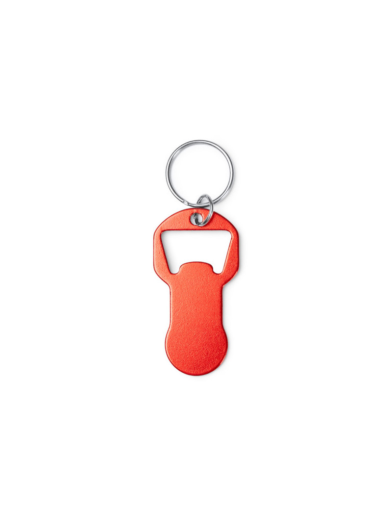 Llavero Abridor TAGAN Personalizado – Aluminio Reciclado con Moneda para Carro y Amplia Zona de Marcaje personalizado de Stamina