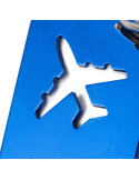 Llavero abridor FLAPIK de aluminio reciclado con forma de avión personalizado de Stamina imagen 13