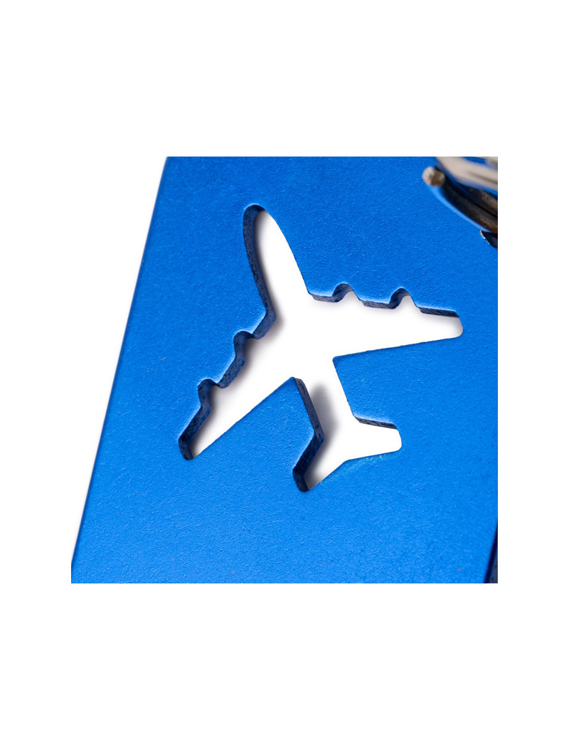 Llavero abridor FLAPIK de aluminio reciclado con forma de avión personalizado de Stamina imagen 13