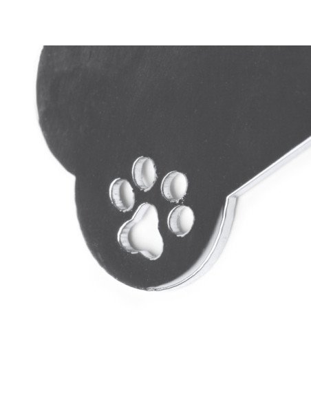 Llavero CHOP de metal con forma de hueso y huella personalizado de Stamina imagen 7